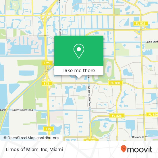 Mapa de Limos of Miami Inc