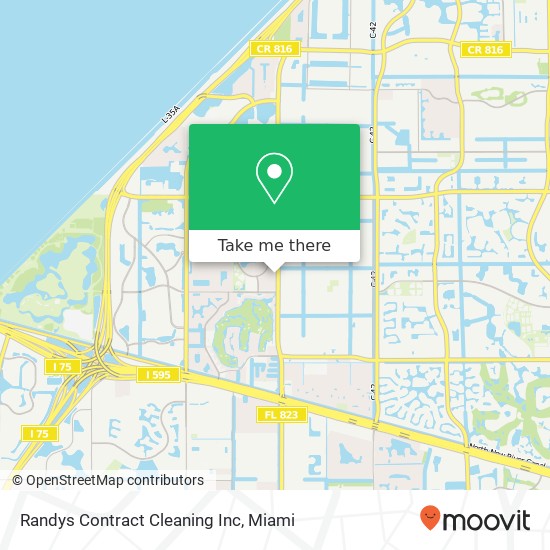 Mapa de Randys Contract Cleaning Inc