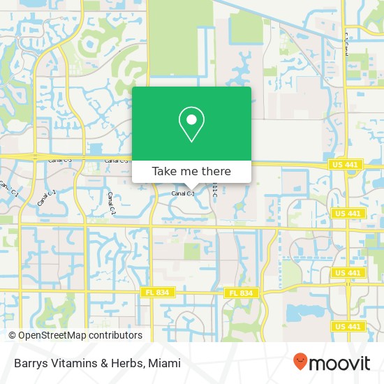 Barrys Vitamins & Herbs map