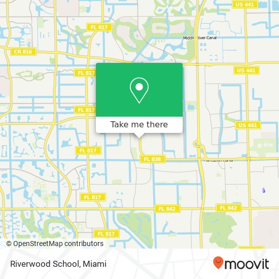 Riverwood School map