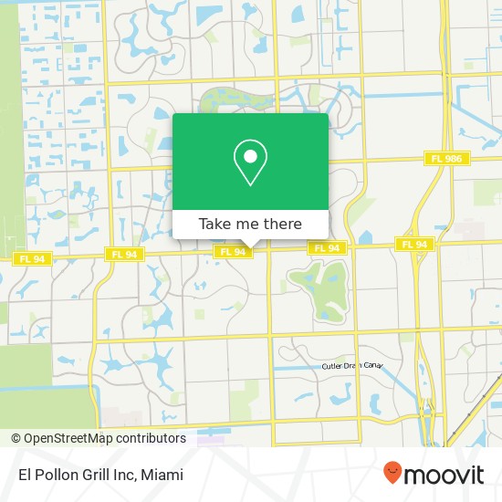 El Pollon Grill Inc map