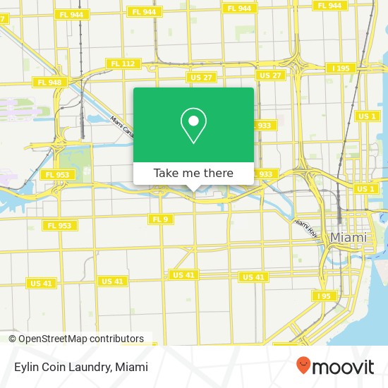 Eylin Coin Laundry map