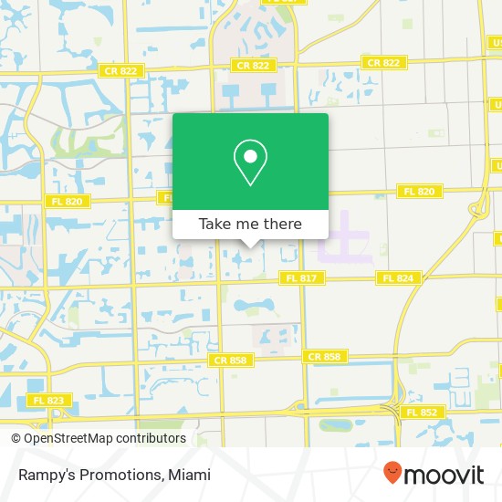 Rampy's Promotions map