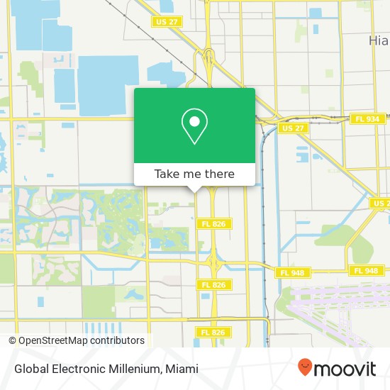 Global Electronic Millenium map