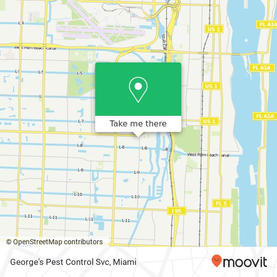 George's Pest Control Svc map