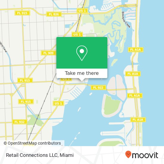 Mapa de Retail Connections LLC