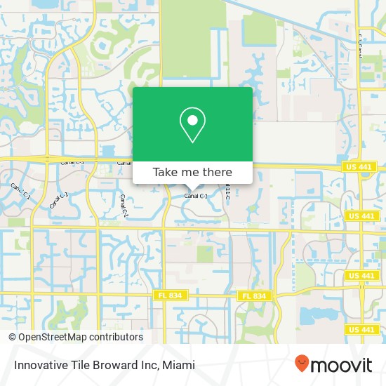 Innovative Tile Broward Inc map