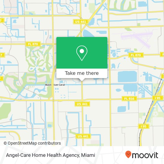 Mapa de Angel-Care Home Health Agency