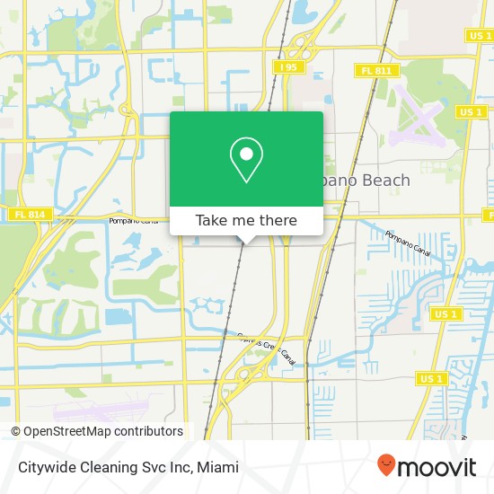 Mapa de Citywide Cleaning Svc Inc