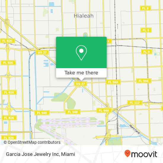 Garcia Jose Jewelry Inc map