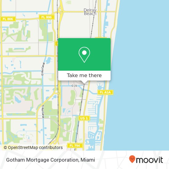 Gotham Mortgage Corporation map