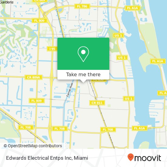 Mapa de Edwards Electrical Entps Inc