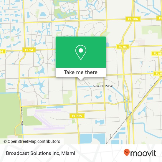 Broadcast Solutions Inc map