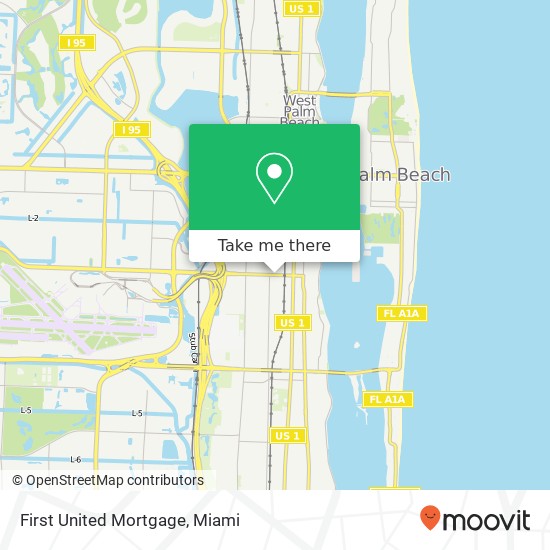 First United Mortgage map