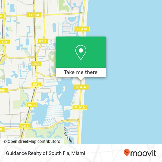 Mapa de Guidance Realty of South Fla