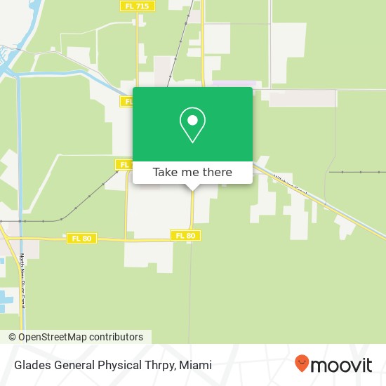 Glades General Physical Thrpy map