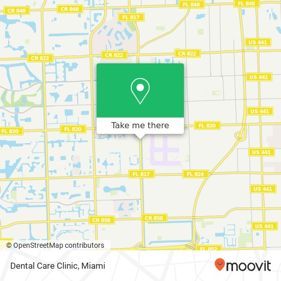 Dental Care Clinic map