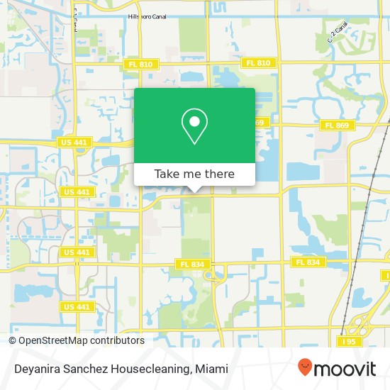 Mapa de Deyanira Sanchez Housecleaning