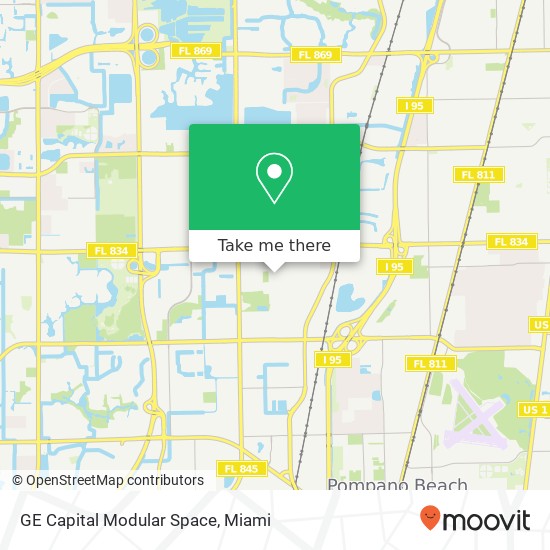 GE Capital Modular Space map