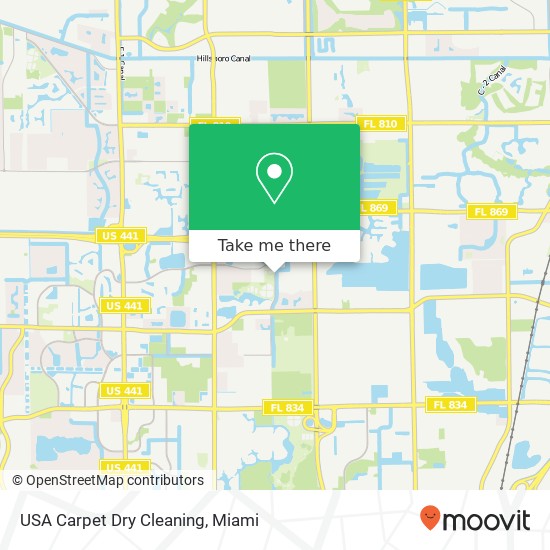 Mapa de USA Carpet Dry Cleaning