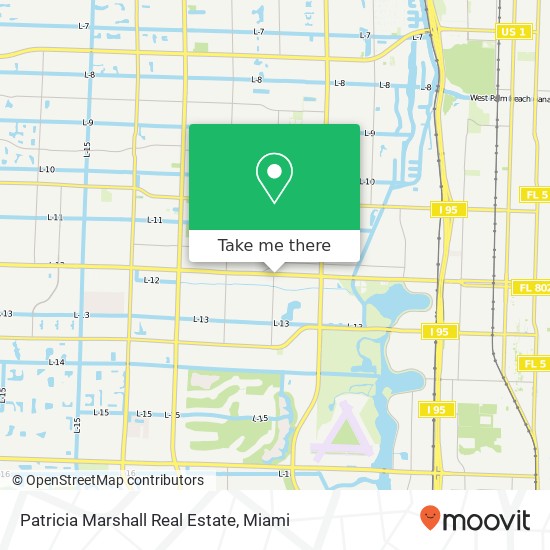 Patricia Marshall Real Estate map