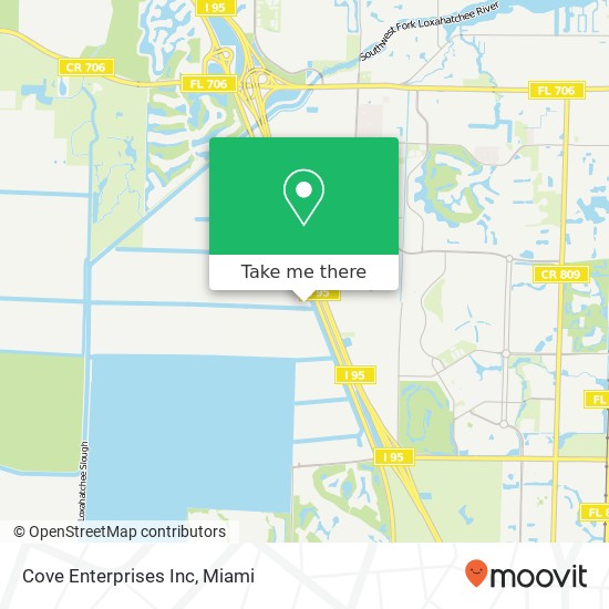 Cove Enterprises Inc map