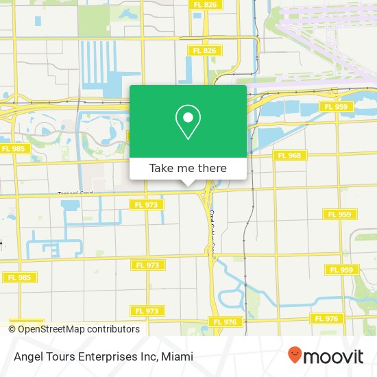 Mapa de Angel Tours Enterprises Inc