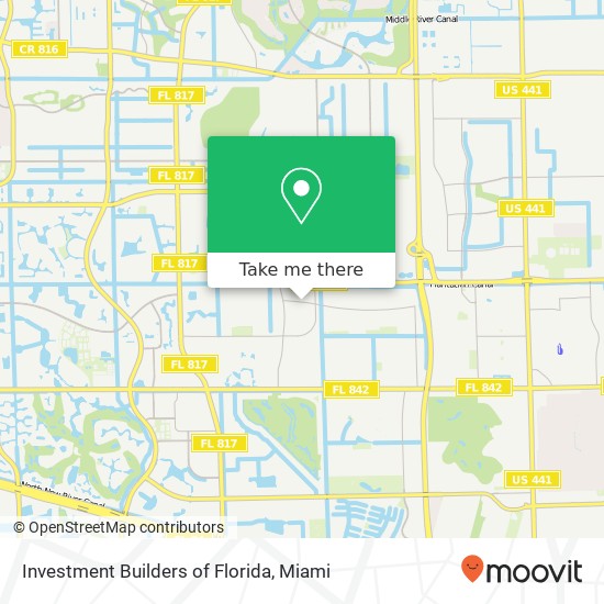 Mapa de Investment Builders of Florida