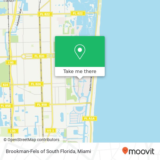 Brookman-Fels of South Florida map