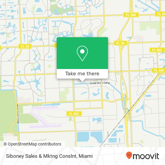 Siboney Sales & Mktng Conslnt map