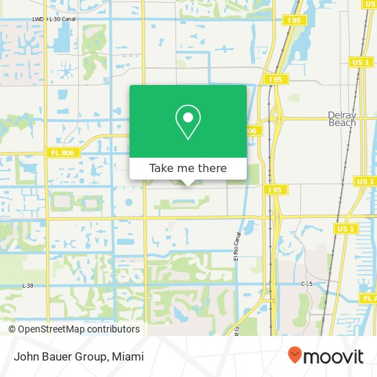 Mapa de John Bauer Group