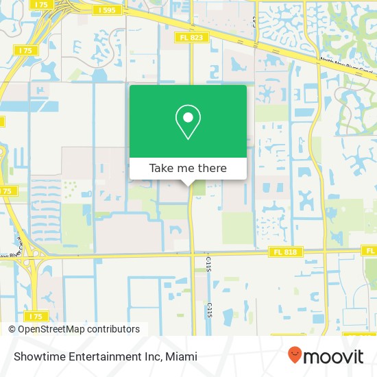 Showtime Entertainment Inc map