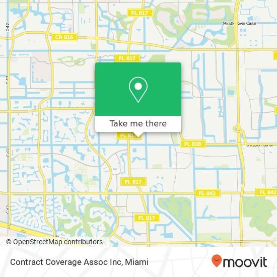 Contract Coverage Assoc Inc map