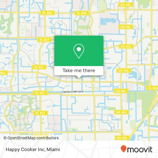 Happy Cooker Inc map