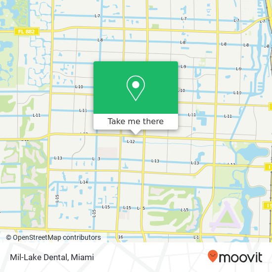 Mapa de Mil-Lake Dental