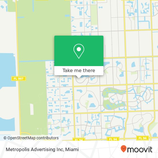 Metropolis Advertising Inc map