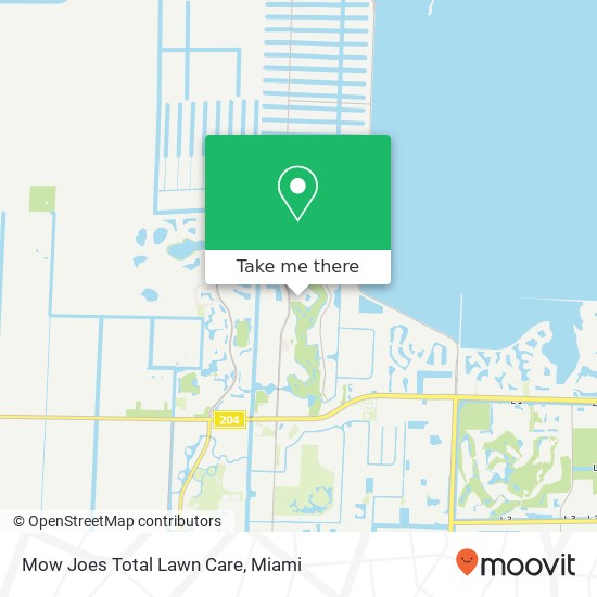 Mapa de Mow Joes Total Lawn Care