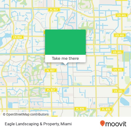 Eagle Landscaping & Property map