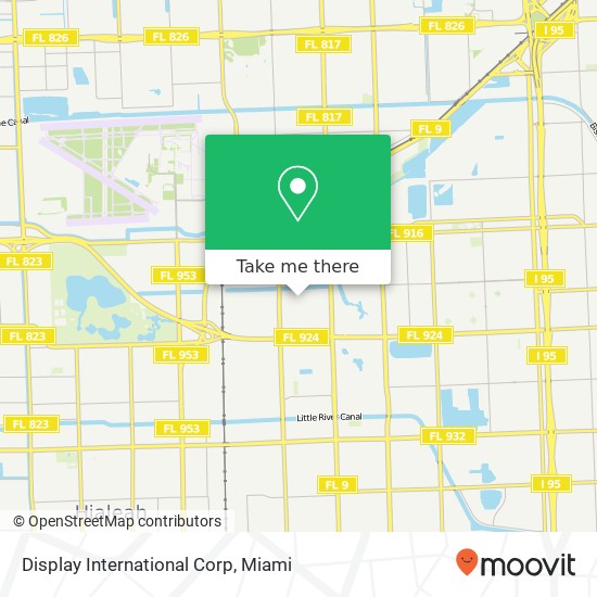 Mapa de Display International Corp