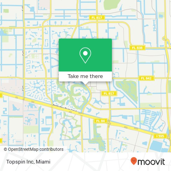 Topspin Inc map