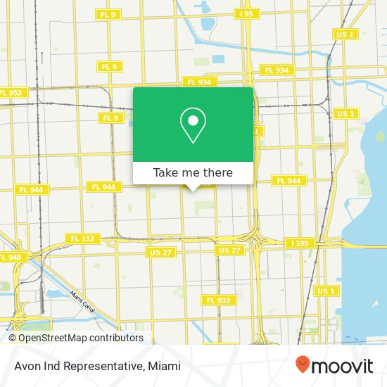 Avon Ind Representative map