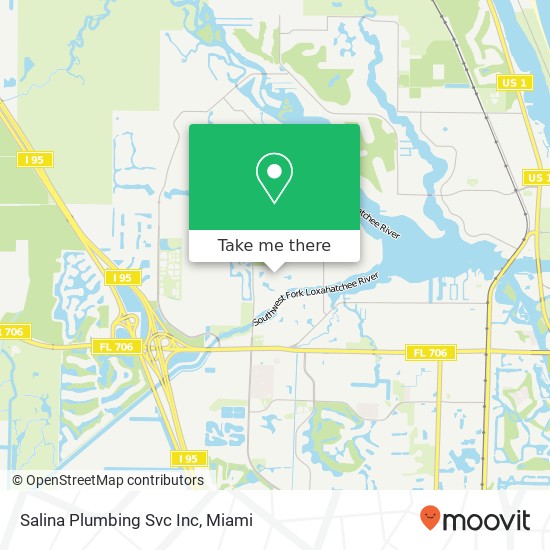 Mapa de Salina Plumbing Svc Inc