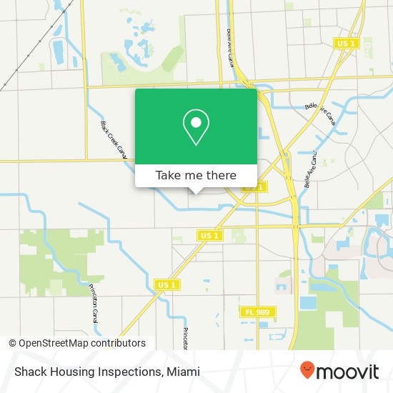 Mapa de Shack Housing Inspections