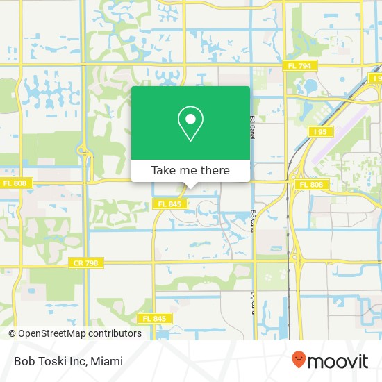 Bob Toski Inc map