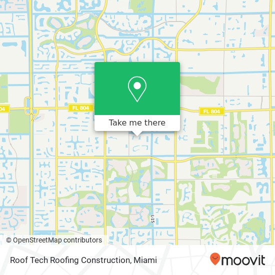 Roof Tech Roofing Construction map