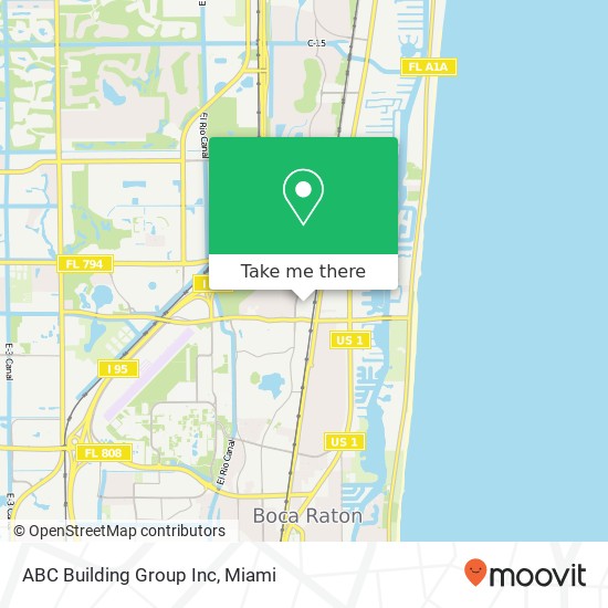 Mapa de ABC Building Group Inc