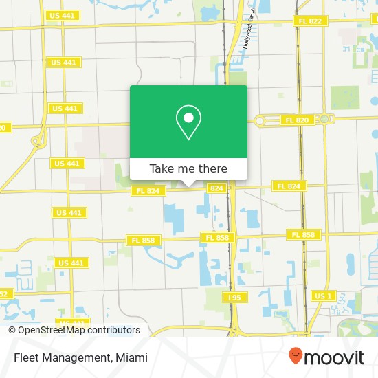 Fleet Management map