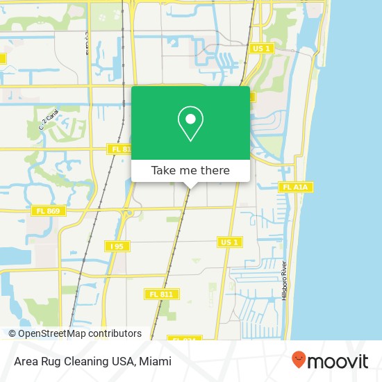 Mapa de Area Rug Cleaning USA