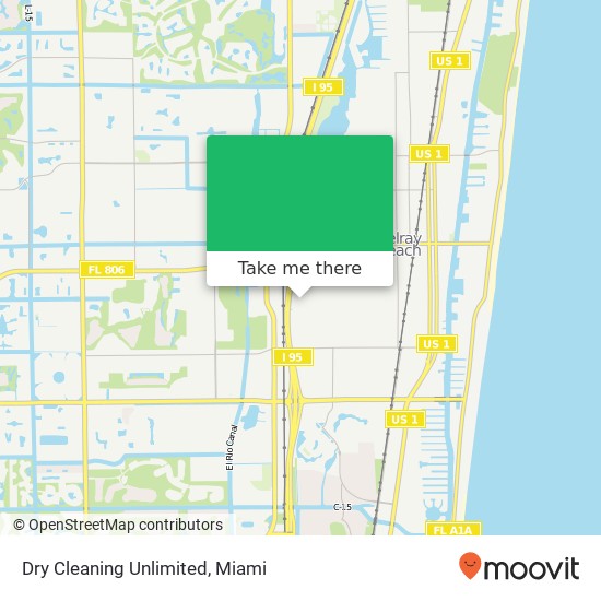 Mapa de Dry Cleaning Unlimited