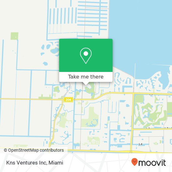 Kns Ventures Inc map
